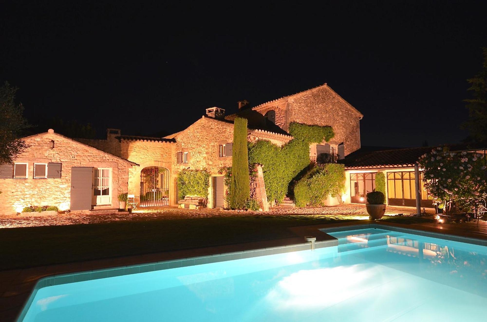 Вілла Ferme St Roch Robion en Luberon Екстер'єр фото
